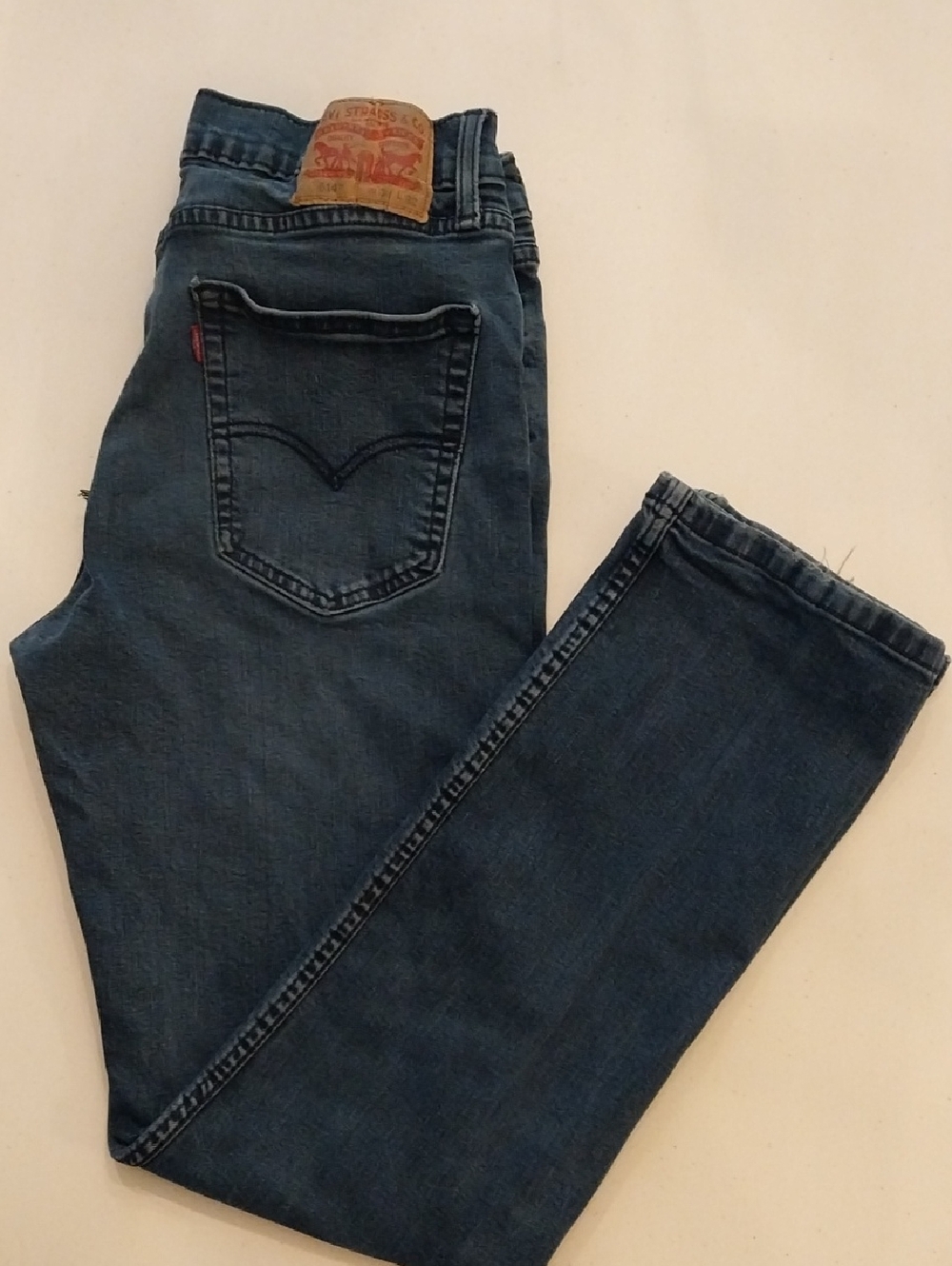 Levi's Men's Dark Blue Straight Jeans